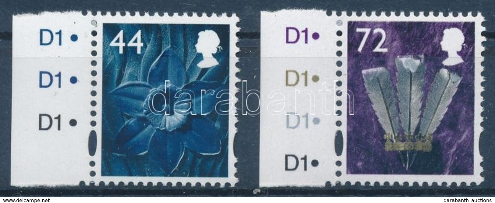 ** 2006 Wales Forgalmi ívszéli Sor,
Definitive Set
Mi 89-90 - Other & Unclassified