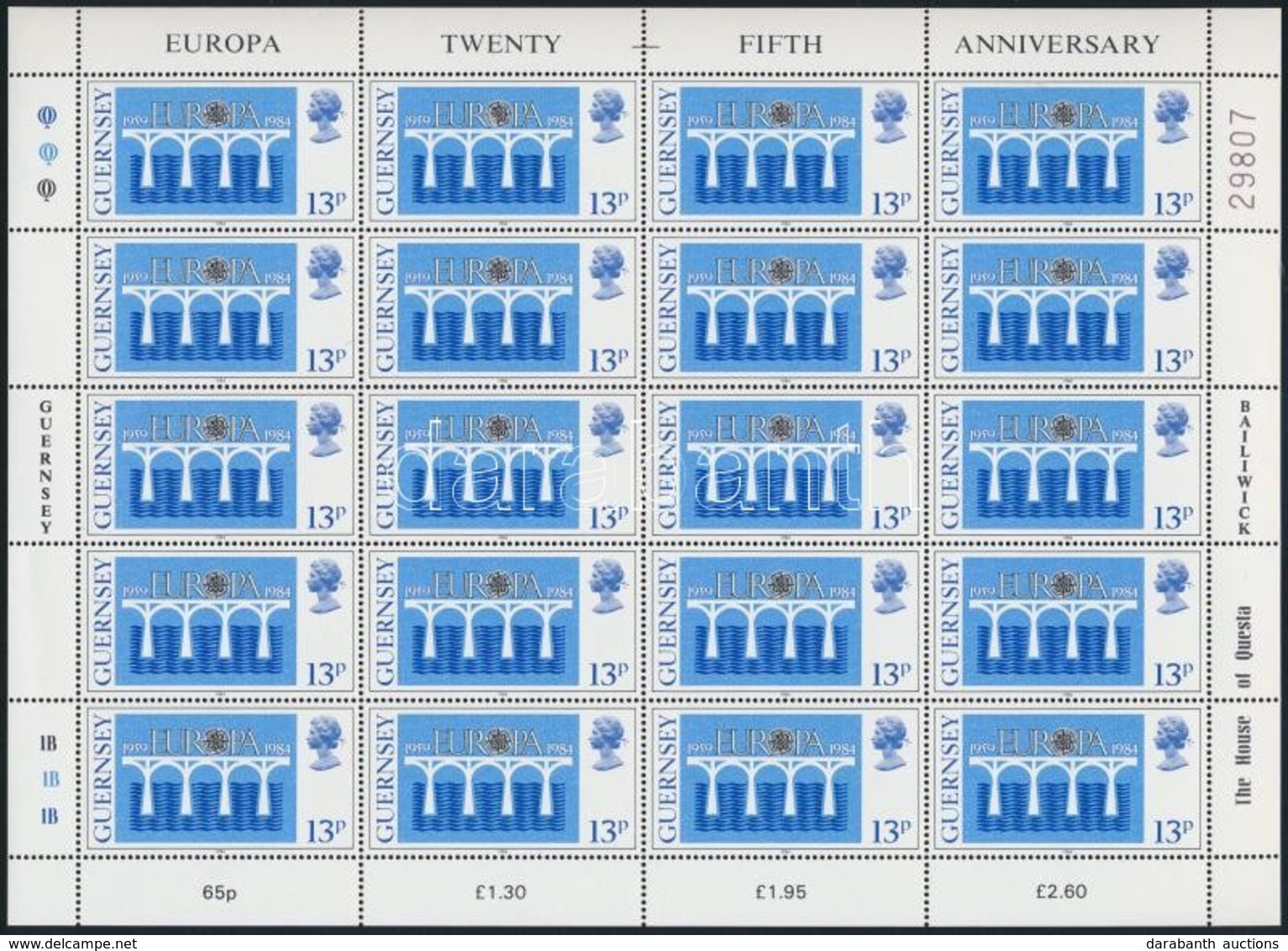 ** 1984 Europa CEPT Kisívsor Mi 286-287 - Autres & Non Classés