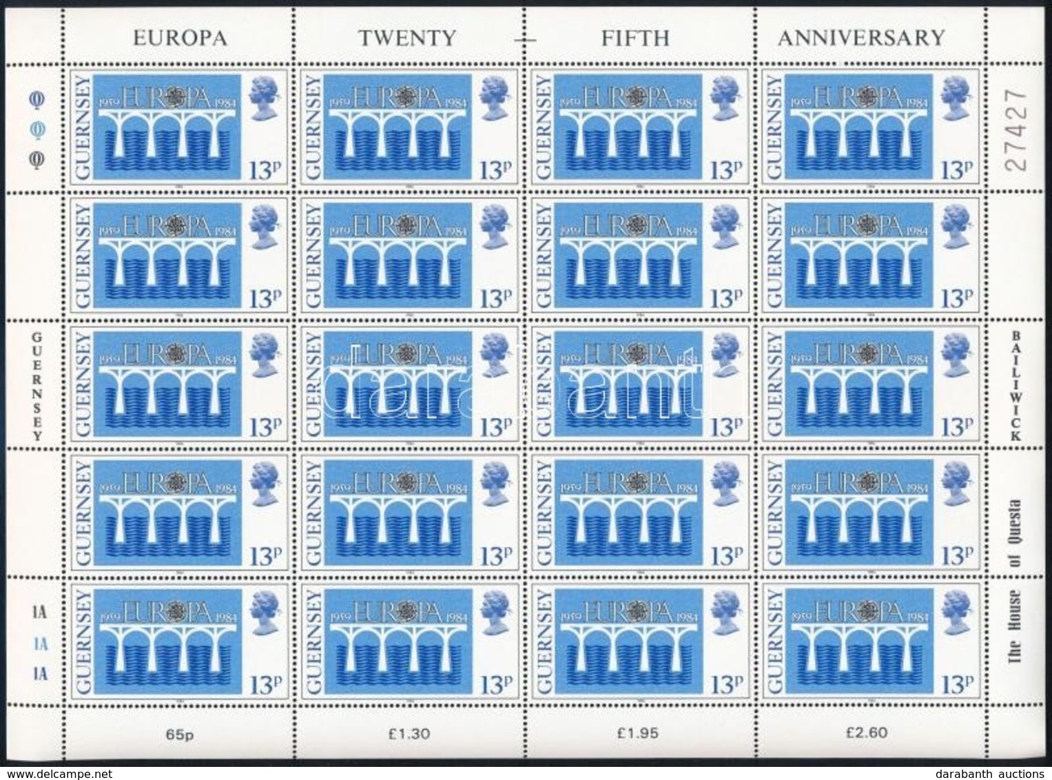 ** 1984 Európa CEPT Kisívsor Mi 286-287 - Autres & Non Classés