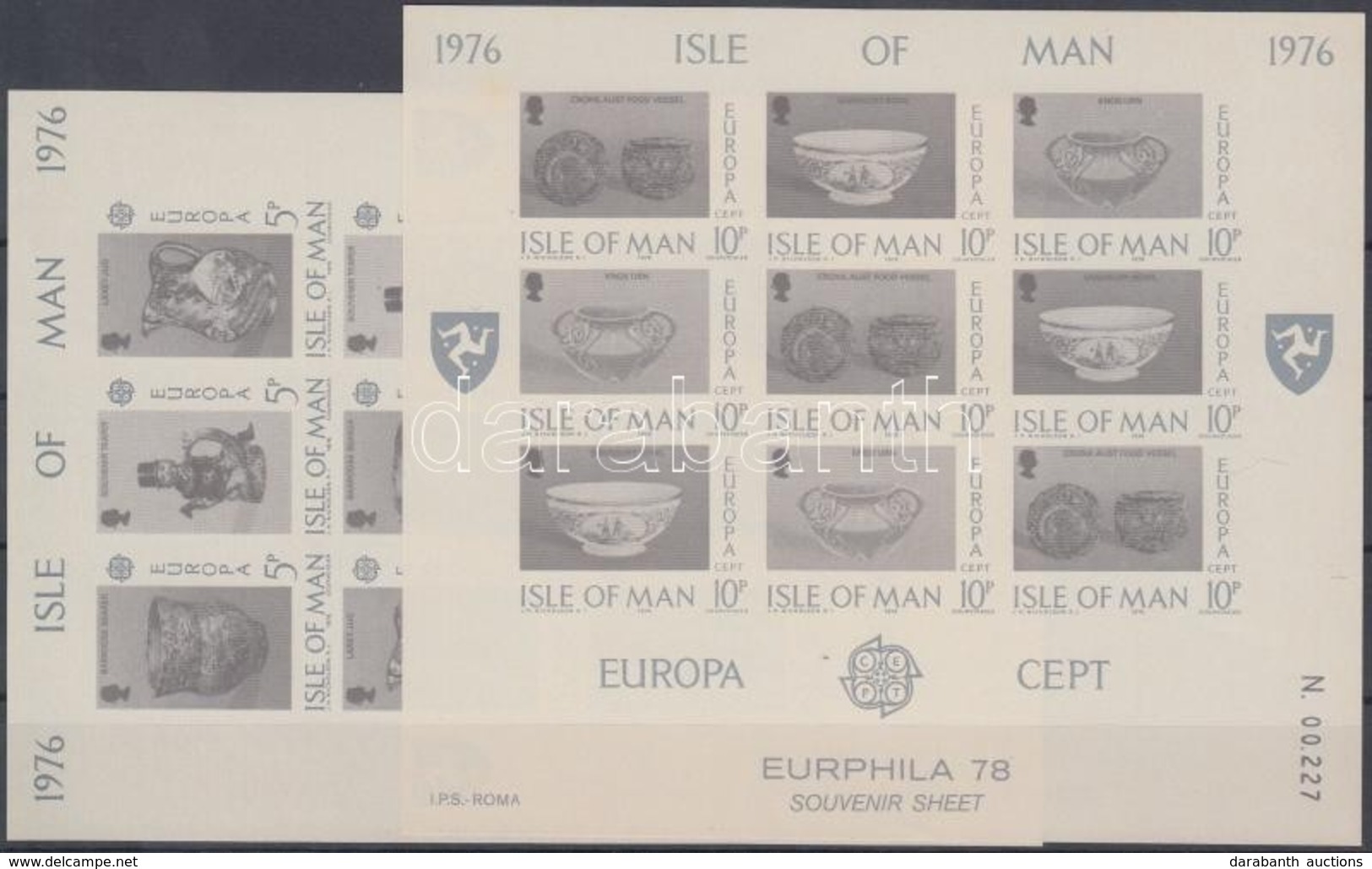 ** 1976 Europa CEPT Emlékív Pár - Autres & Non Classés