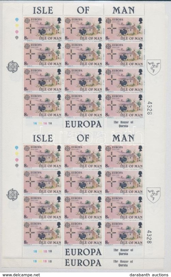 ** 1981 Europa CEPT Folklór Teljes ív Sor Mi 187-188 - Autres & Non Classés