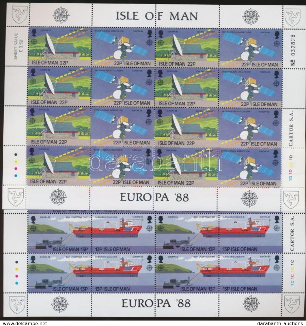 ** 1988 Europa CEPT Kisívsor Mi 367-370 - Autres & Non Classés