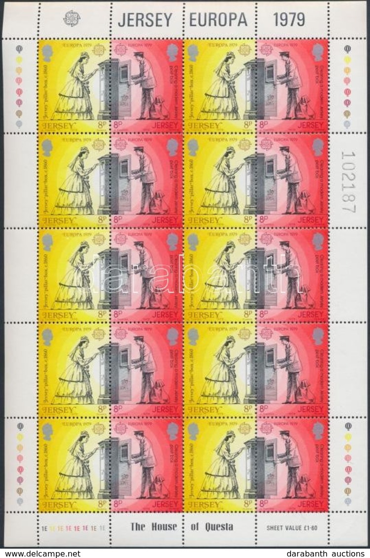 ** 1979 Europa CEPT Posta és Távközlés Kisívsor Mi 192-195 C - Autres & Non Classés