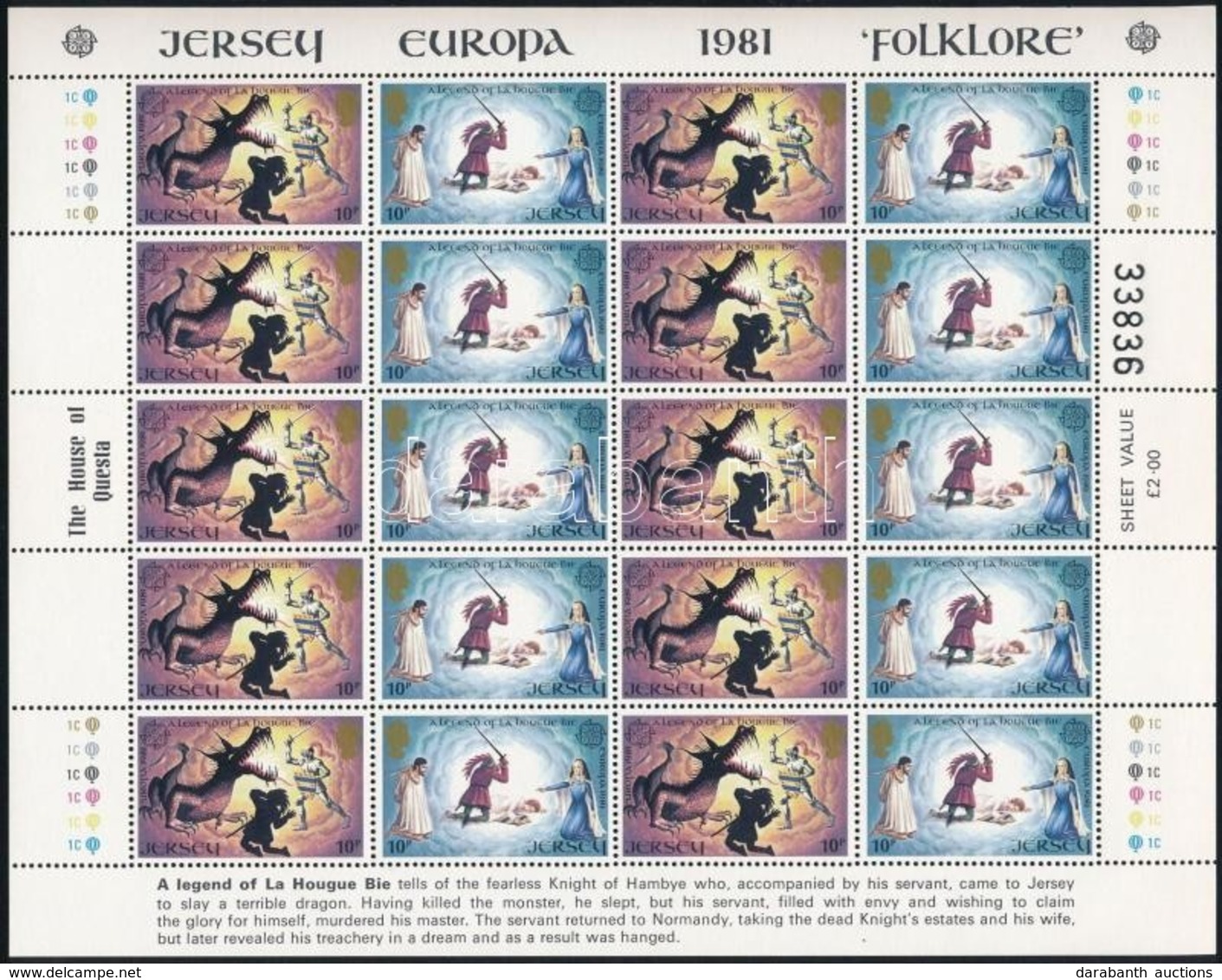 ** 1981 Európa CEPT Kisívsor Mi 253-256 - Autres & Non Classés