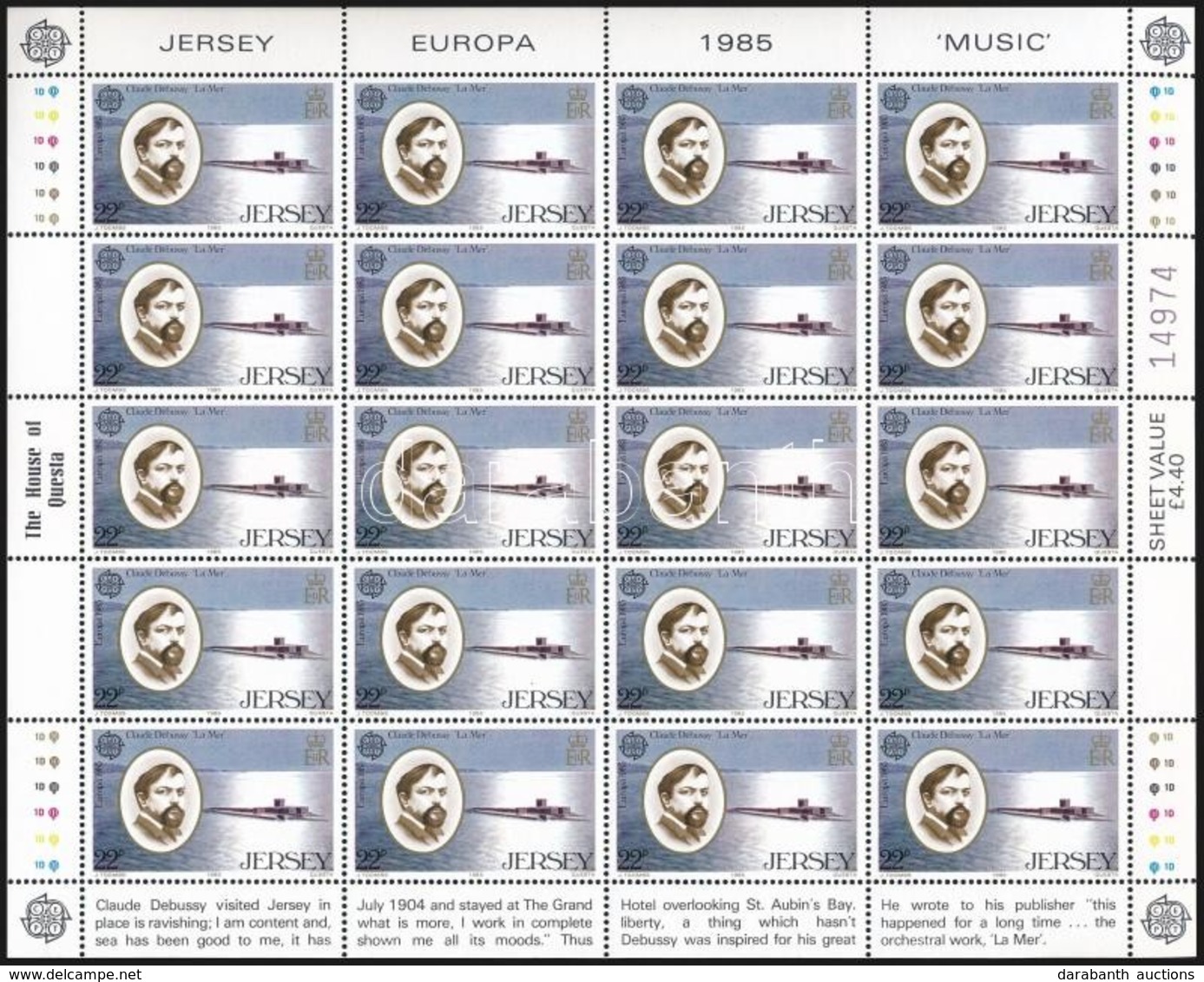 ** 1985 Európa CEPT Kisívsor Mi 347-349 - Other & Unclassified