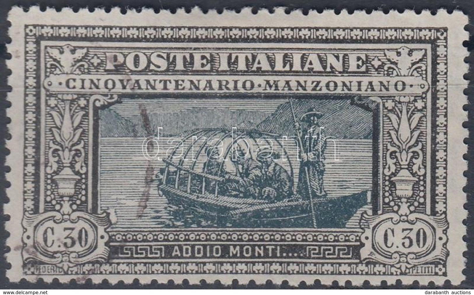 O 1923 Alessandro Manzoni Mi 190 - Autres & Non Classés