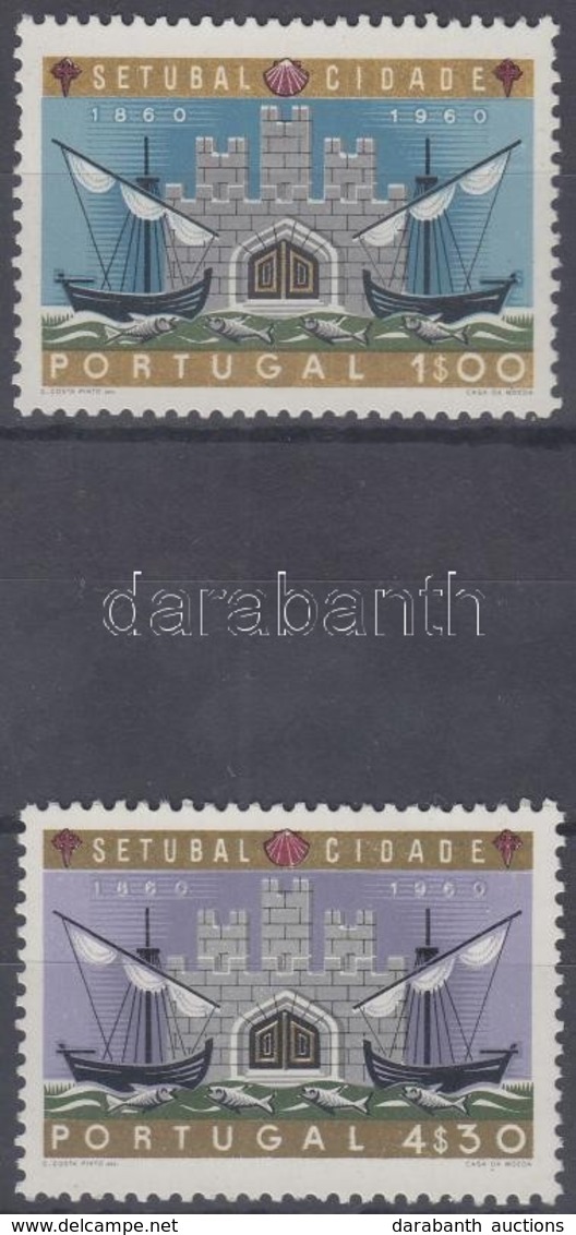 ** 1961 100 éves Setubal Város Sor Mi 905-906 - Andere & Zonder Classificatie