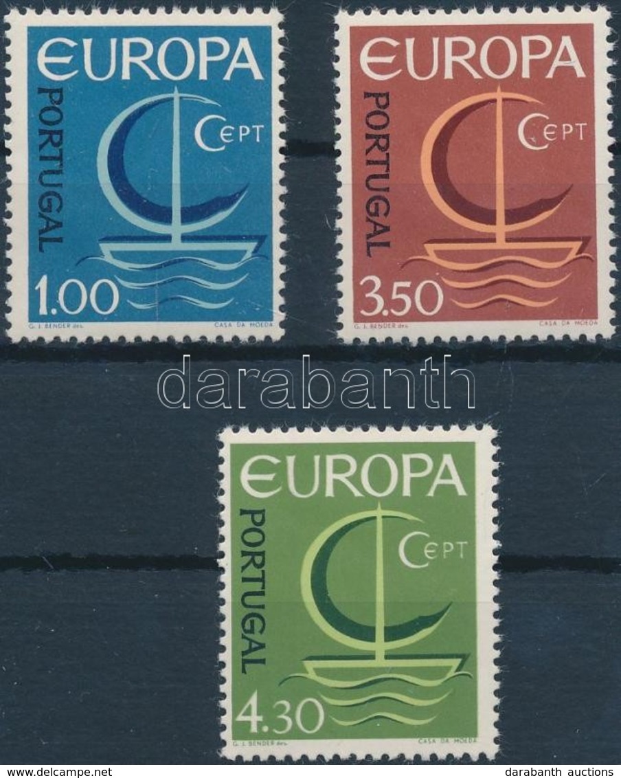 ** 1966 Europa CEPT Sor Mi 1012-1014 - Other & Unclassified