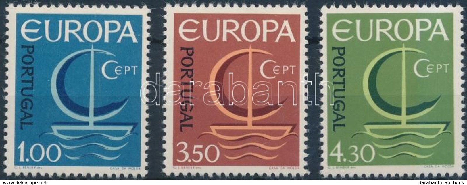 ** 1966 Europa CEPT Sor Mi 1012-1014 - Other & Unclassified