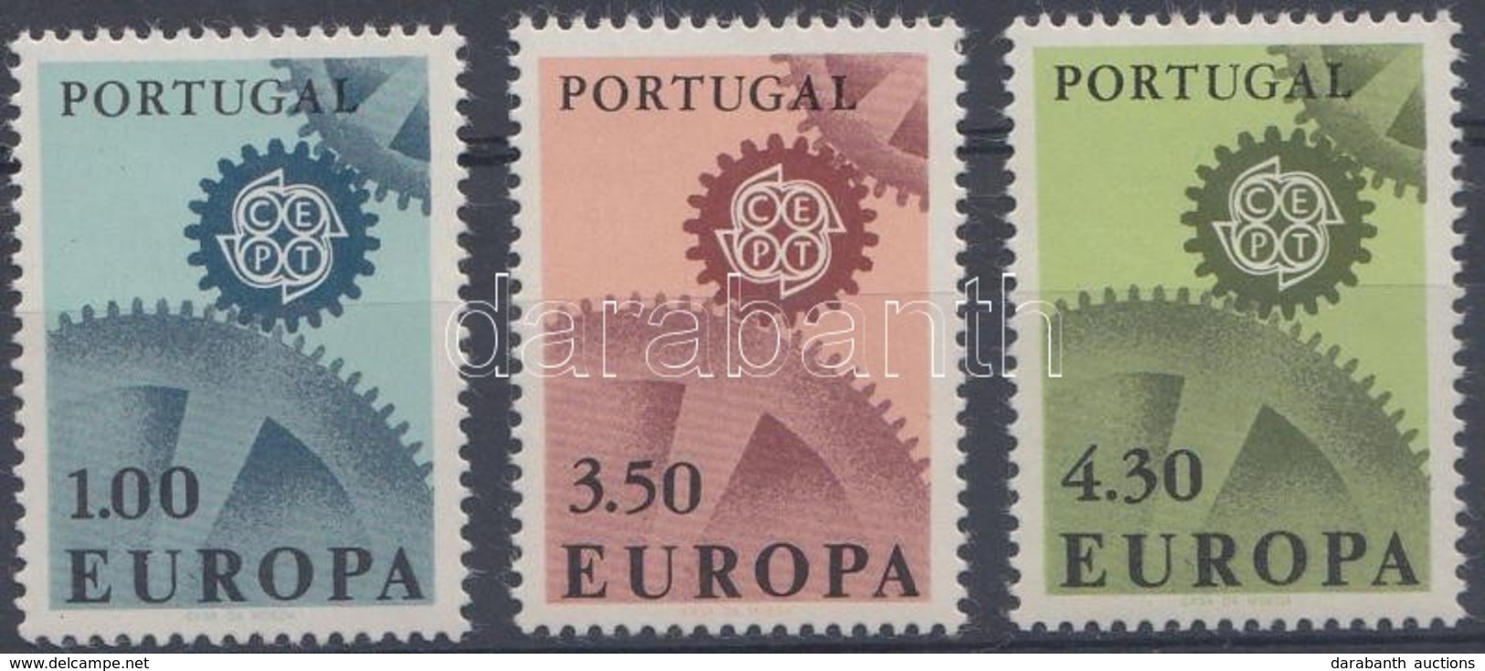 ** 1967 Europa CEPT Sor Mi 1026-1028 - Autres & Non Classés