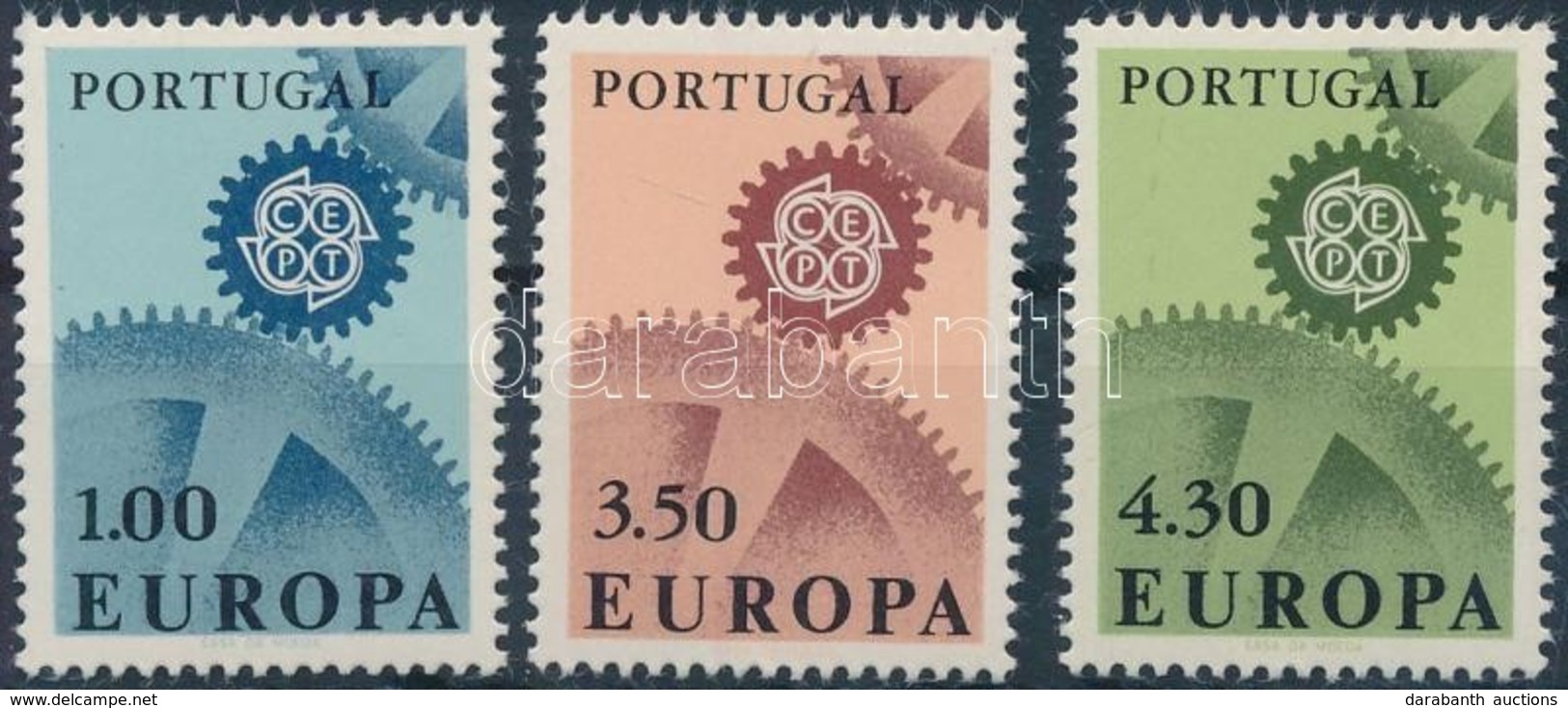 ** 1967 Europa CEPT Sor Mi 1026-1028 - Other & Unclassified