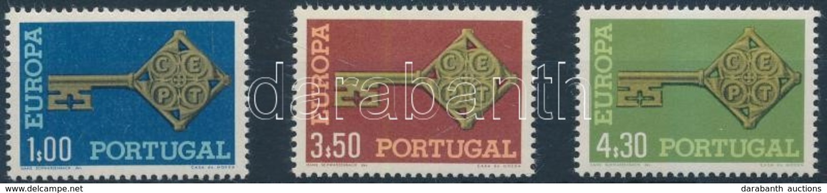 ** 1968 Europa CEPT Sor Mi 1051-1053 - Autres & Non Classés