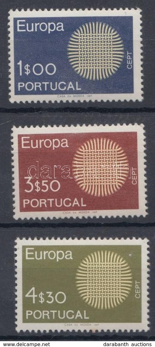 ** 1970 Europa CEPT Sor Mi 1092-1094 - Autres & Non Classés