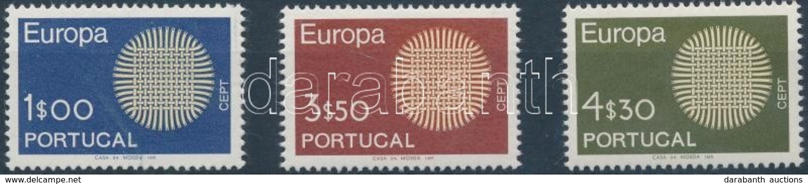 ** 1970 Europa CEPT Sor Mi 1092-1094 - Autres & Non Classés