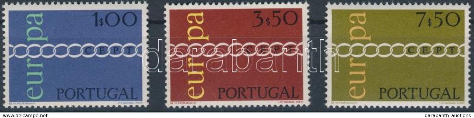 ** 1971 Europa CEPT Sor Mi 1127-1129 - Autres & Non Classés