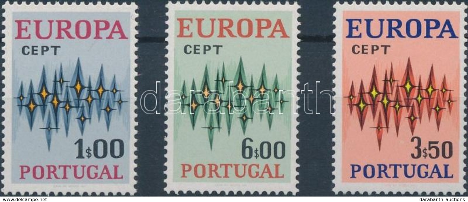 ** 1972 Europa CEPT Sor Mi 1166-1168 - Autres & Non Classés