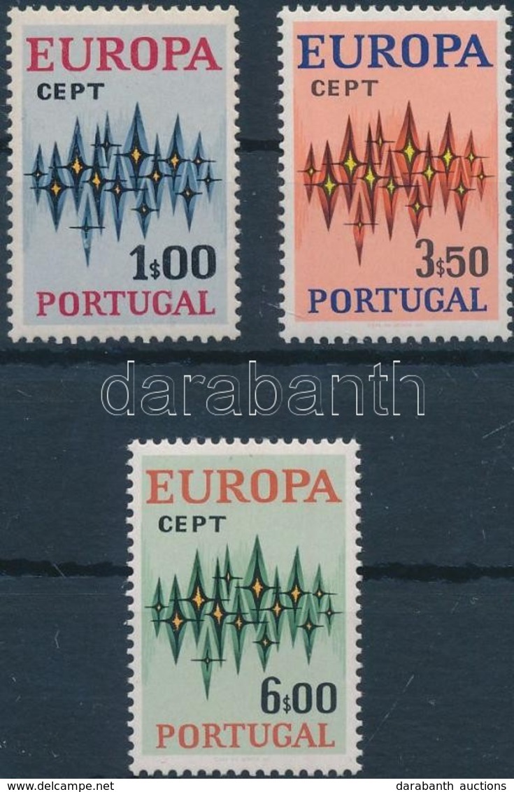 ** 1972 Europa CEPT Sor Mi 1166-1168 - Autres & Non Classés