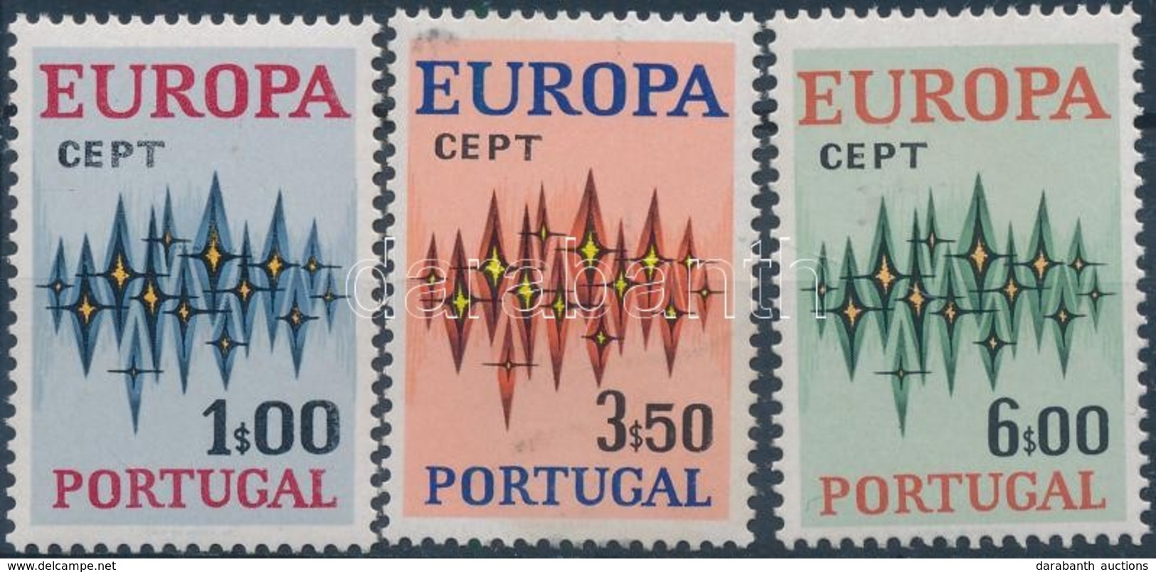 ** 1972 Europa CEPT Sor Mi 1166-1168 (foltos) - Autres & Non Classés