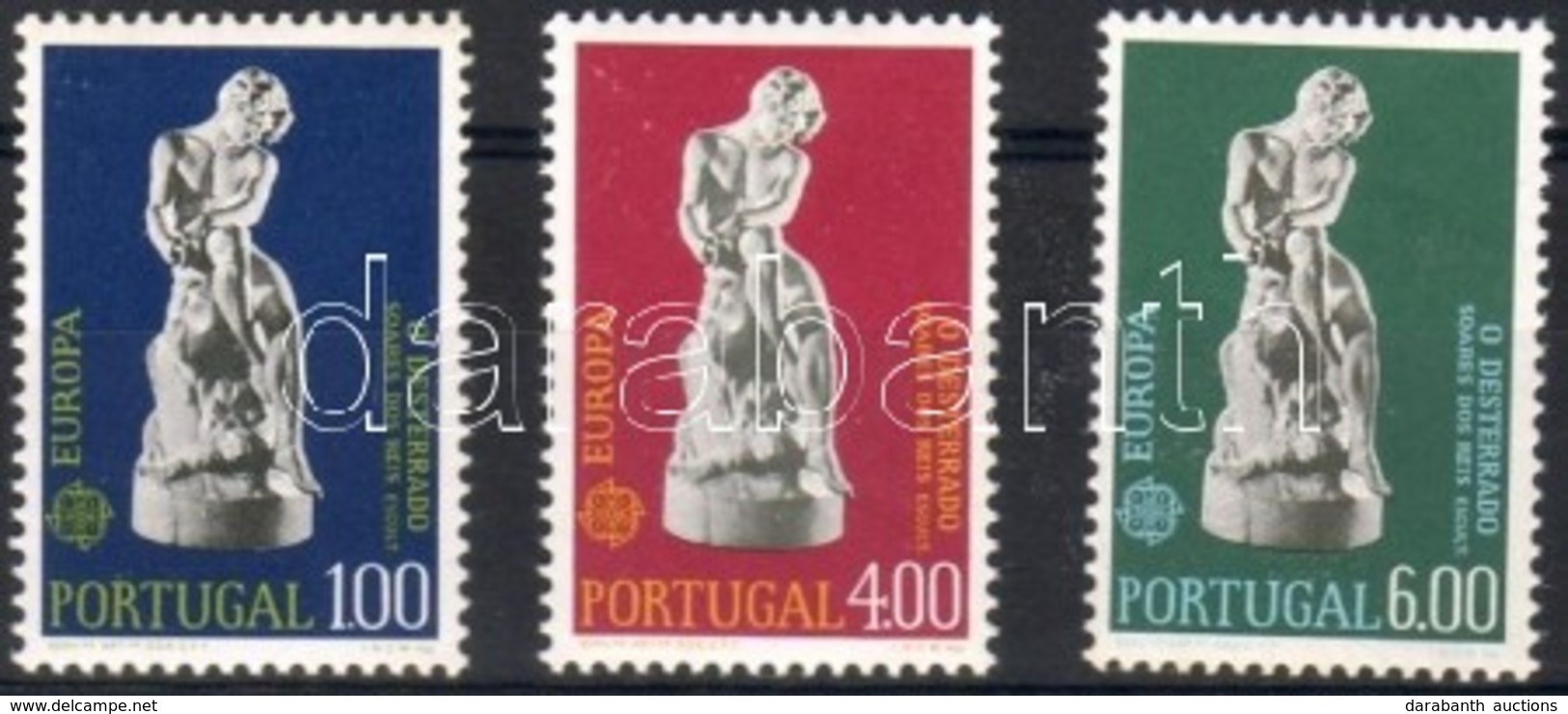 ** 1974. Europa CEPT Szobrok Mi 1231-1233 - Autres & Non Classés