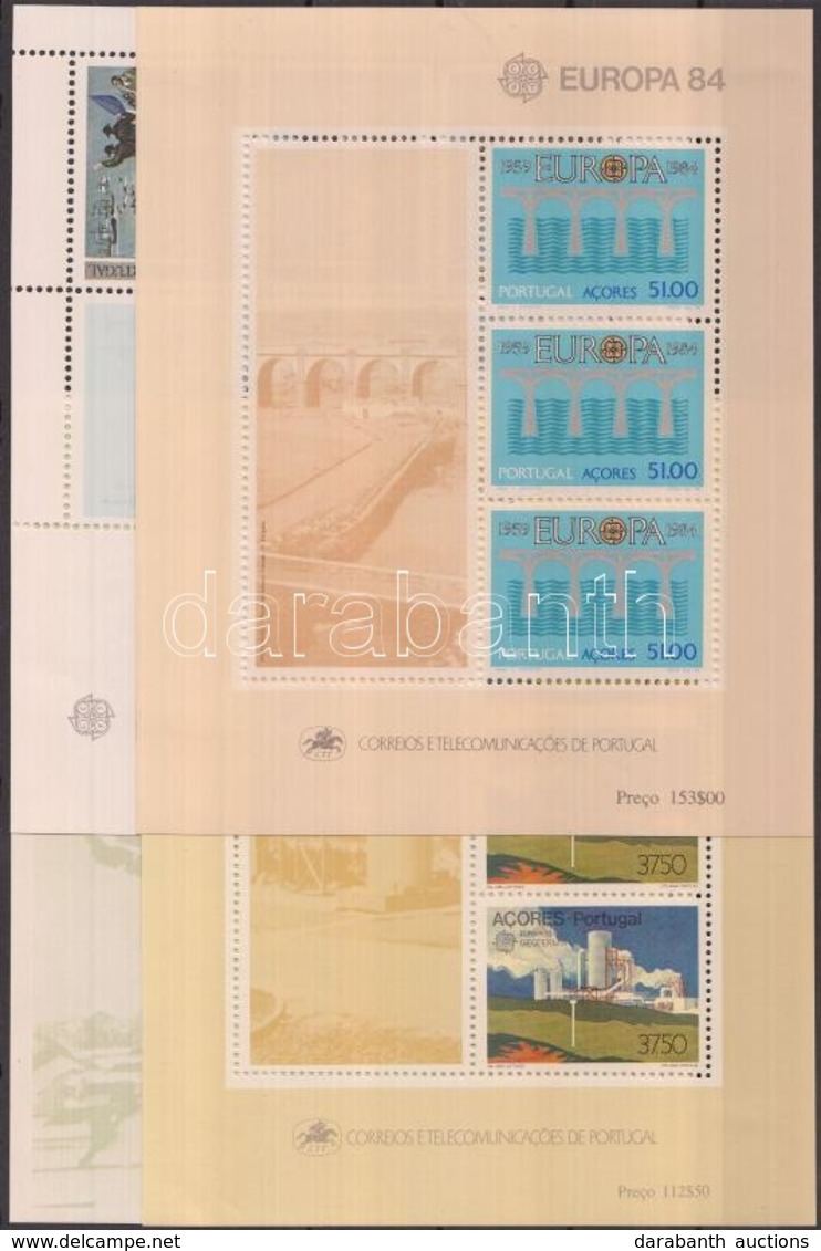 * 1981-1989 9 Klf Europa CEPT Blokk - Other & Unclassified