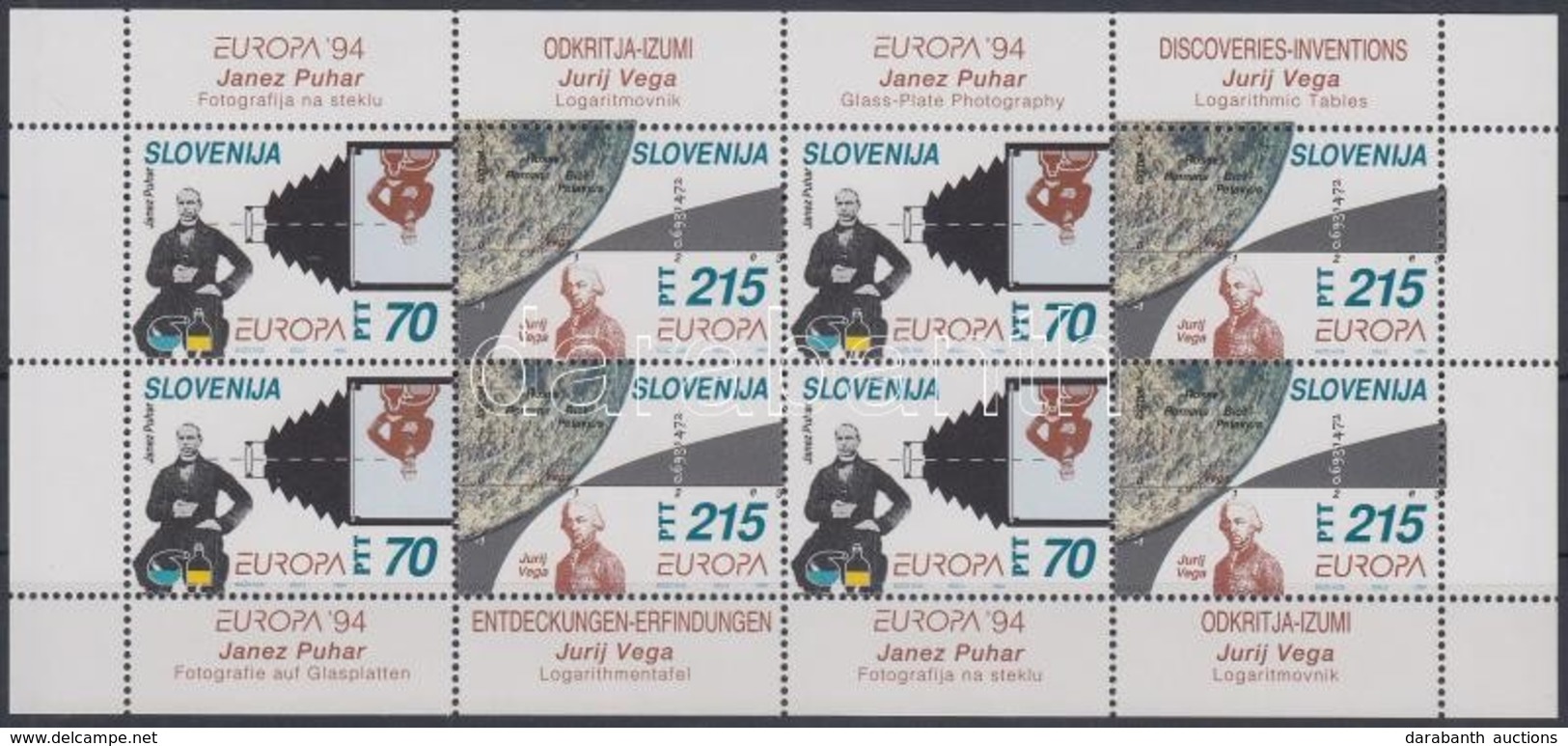 ** 1994 Europa CEPT Kisív Sor Mi 80-81 - Other & Unclassified