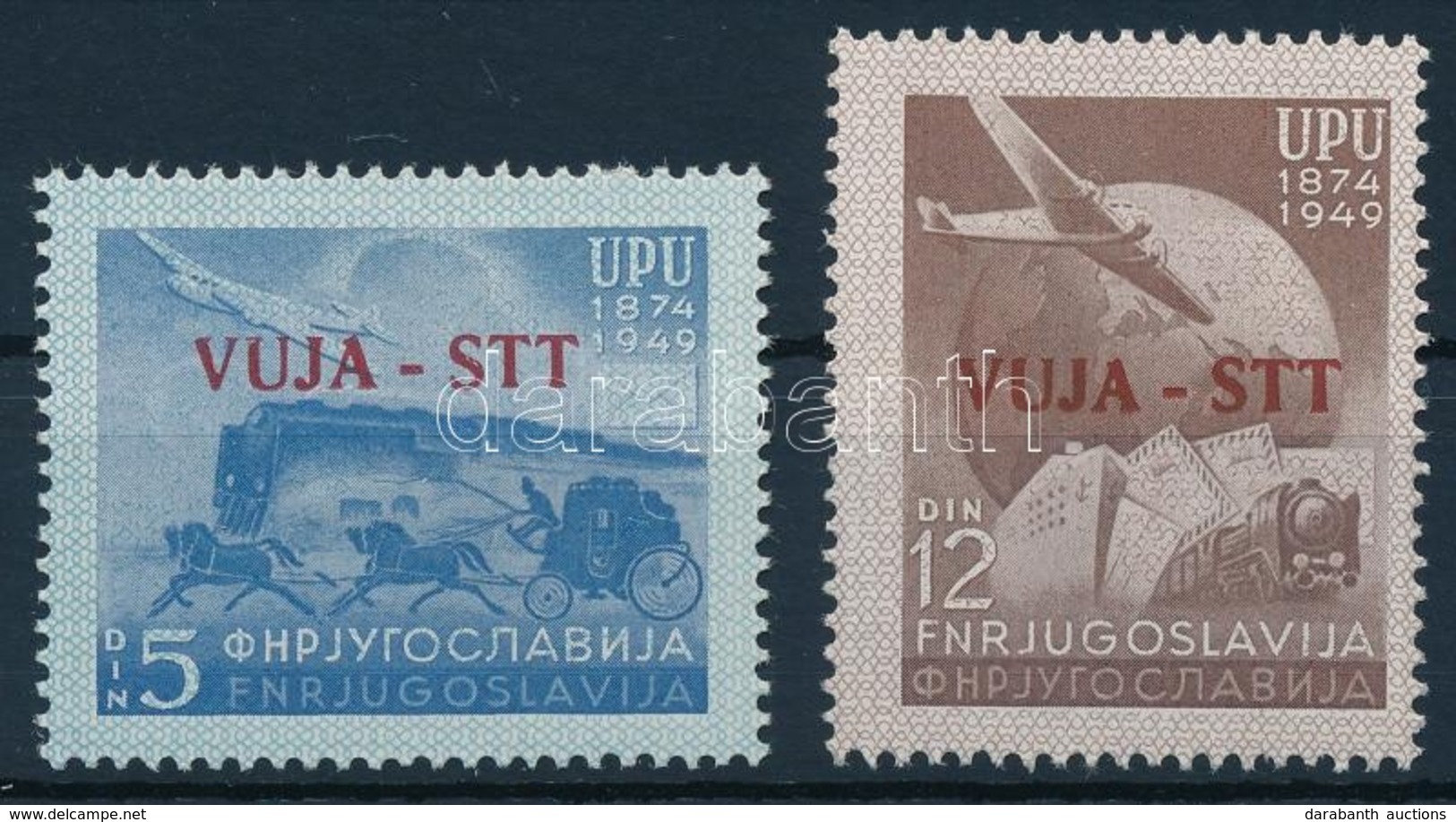 ** * 1949 UPU Sor,
UPU Set
Mi 22-23 - Autres & Non Classés