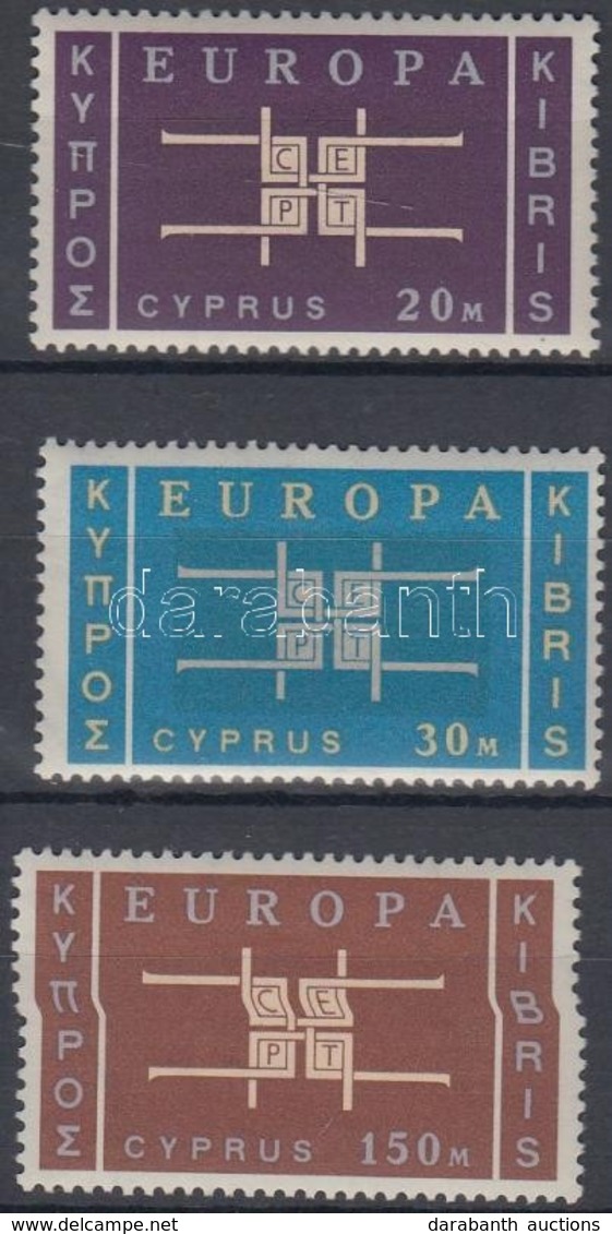 ** 1963 Europa CEPT Sor Mi 225-227 - Autres & Non Classés