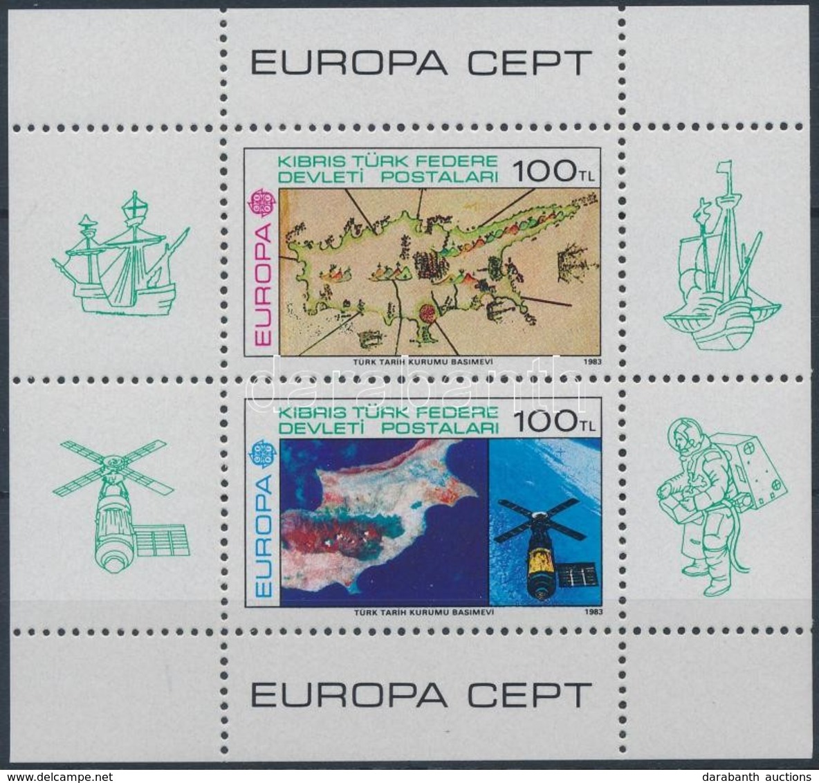 ** 1983 Europa CEPT Blokk Mi 4 - Other & Unclassified