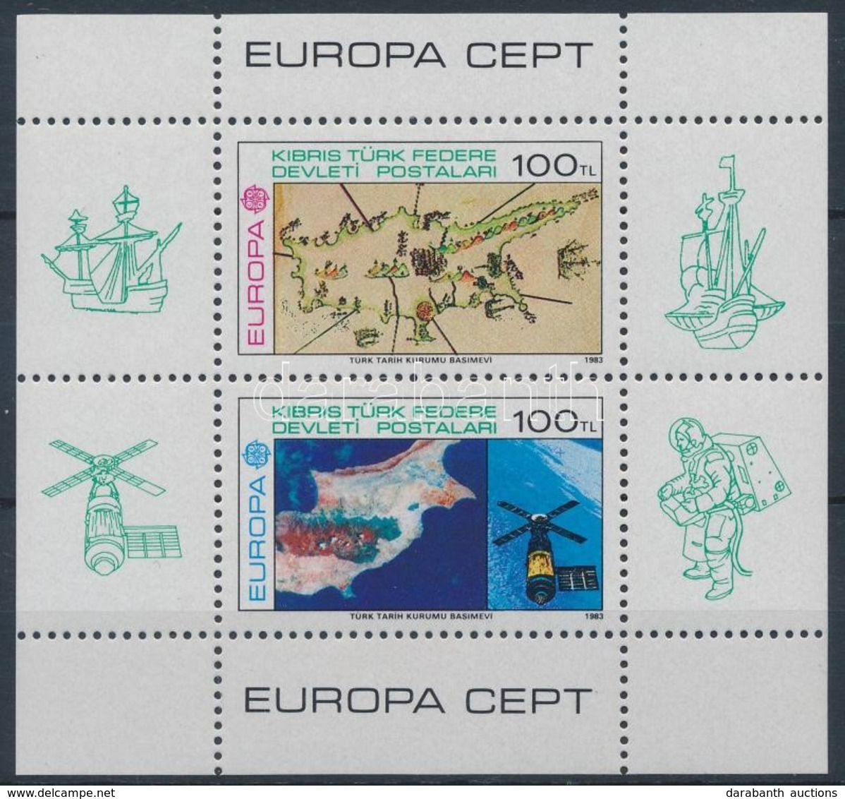 ** 1983 Europa CEPT Blokk Mi 4 - Other & Unclassified