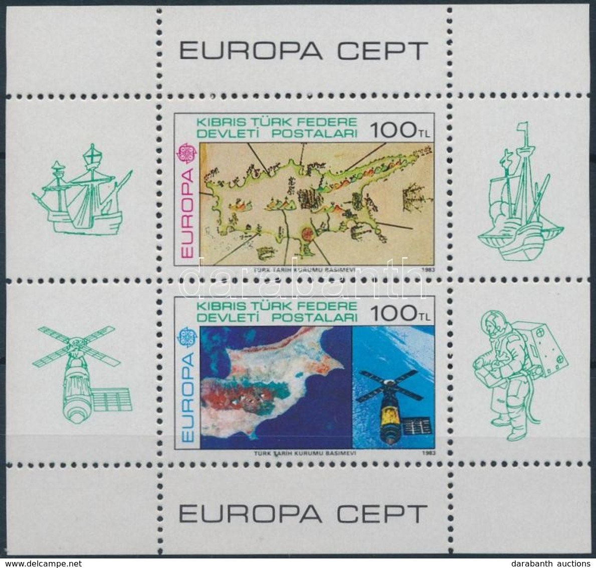 ** 1983 Europa CEPT Blokk Mi 4 - Other & Unclassified