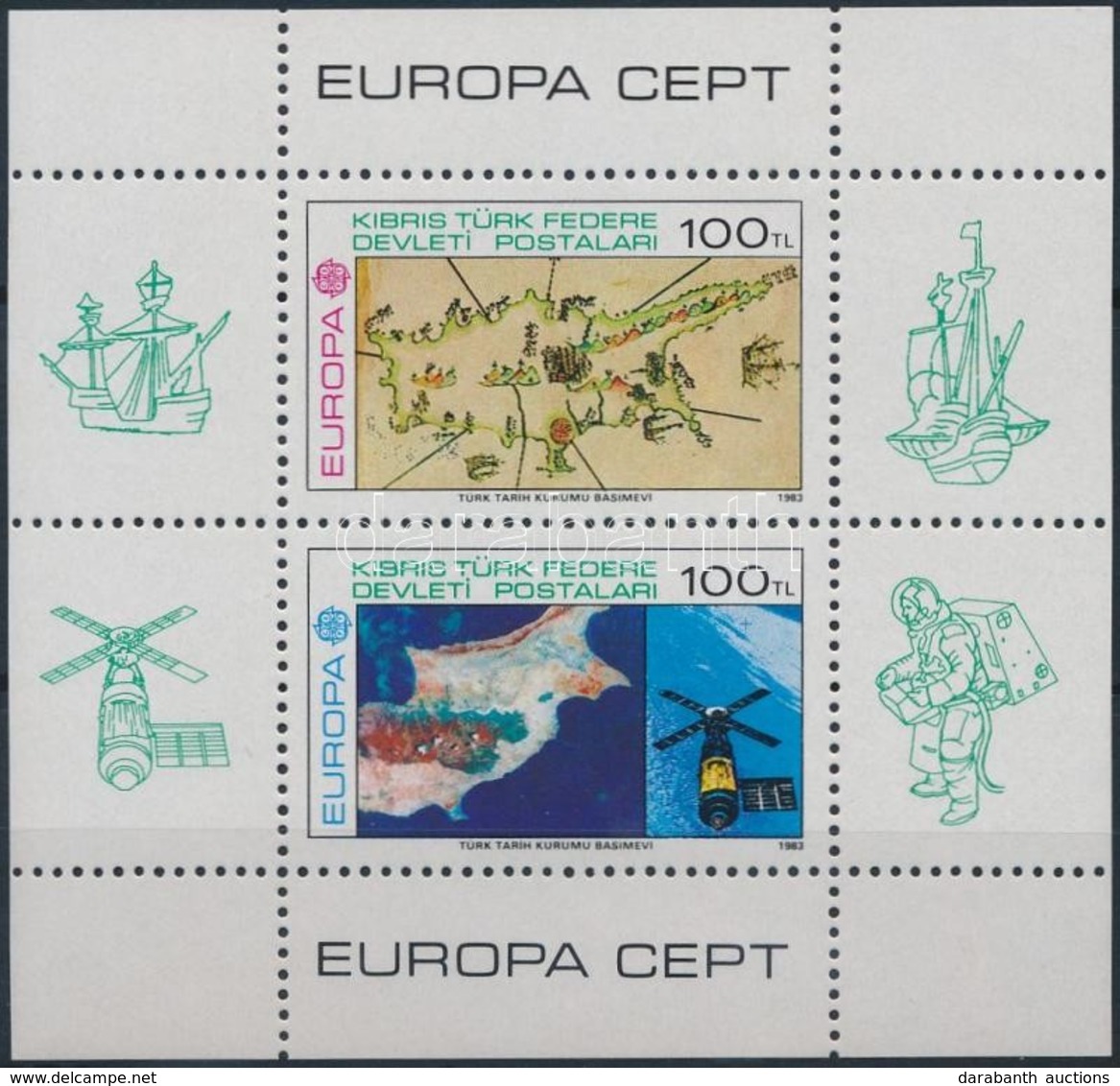 ** 1983 Europa CEPT Blokk Mi 4 - Autres & Non Classés