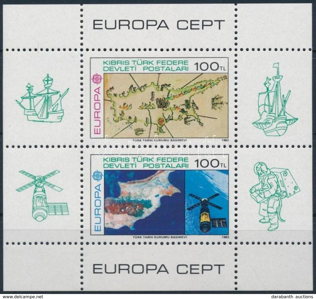 ** 1983 Europa CEPT: Az Emberiség Nagy Találmányai Blokk Mi 4 - Autres & Non Classés