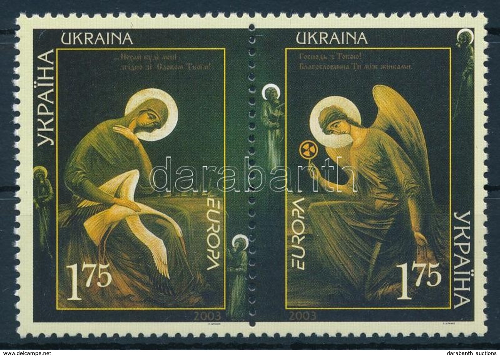 ** 2003 Europa CEPT: Plakátművészet Pár,
Europa CEPT: Poster Art Pair
Mi 562-563 - Autres & Non Classés