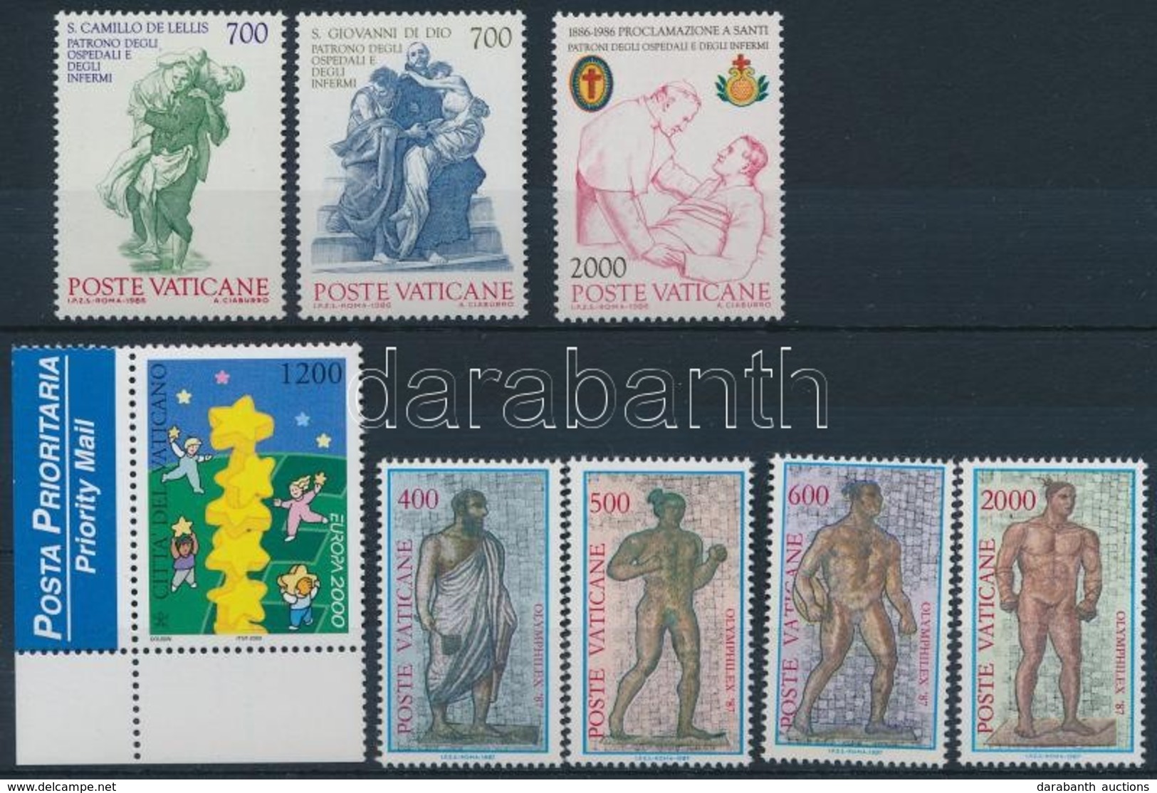 ** 1986 2 Klf Sor + 1 önálló érték,
2 Diff. Set + 1 Value - Autres & Non Classés