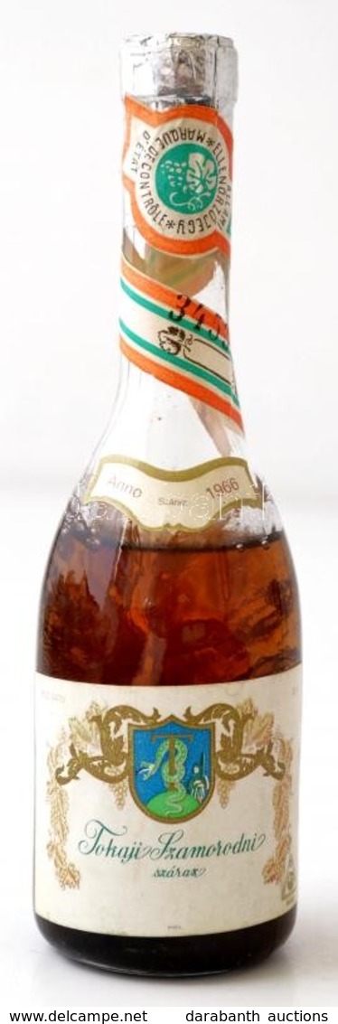 1966 Tokaji Szamorodni, Száraz Fehérbor, 0,1 L - Autres & Non Classés