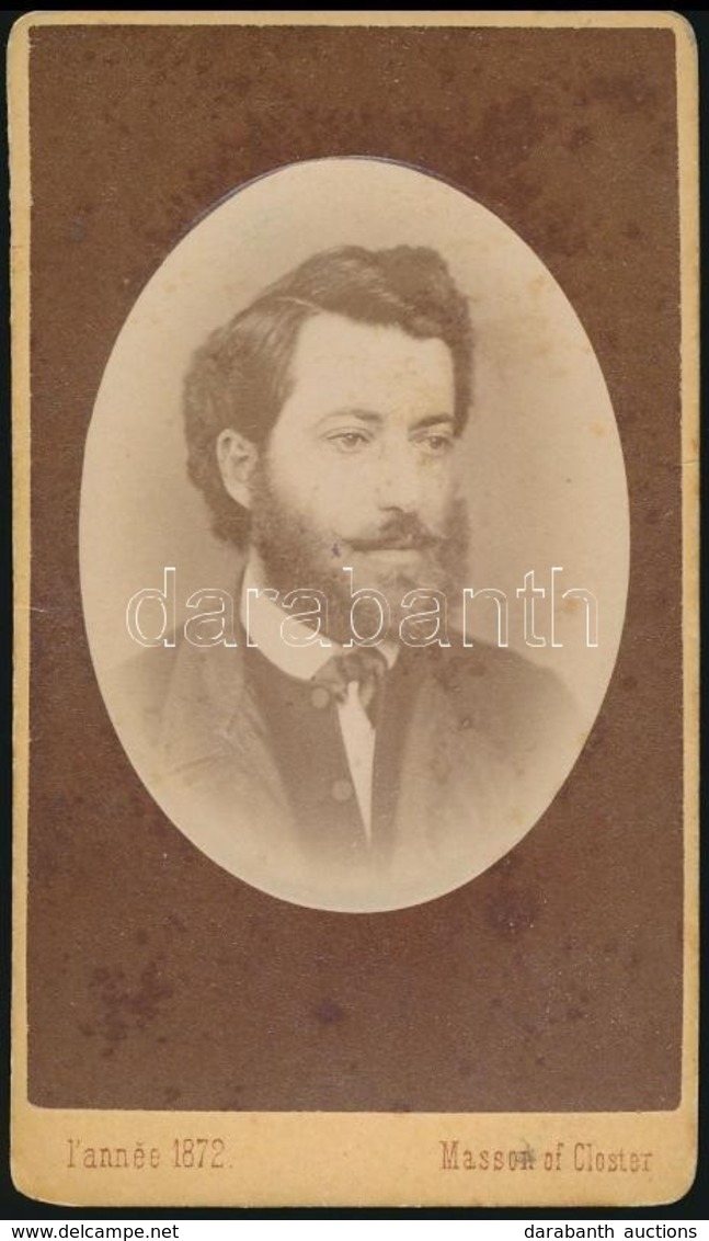 Tiszavárkonyt Fejér Miklós (1837-1909) 1848-as Képviselő, Földművelésügyi államtitkár Fényképe 7x11 Cm - Autres & Non Classés