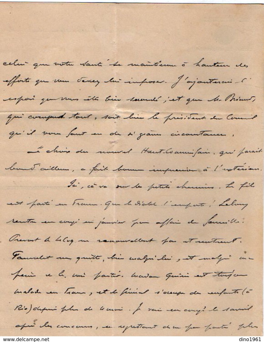 VP13.096 - Brésil - Missao Militar Franceza à RIO DE JANEIRO 1925 -  Lettre De Mr ?? Pour Mr Le Général GAMELIN - Documentos