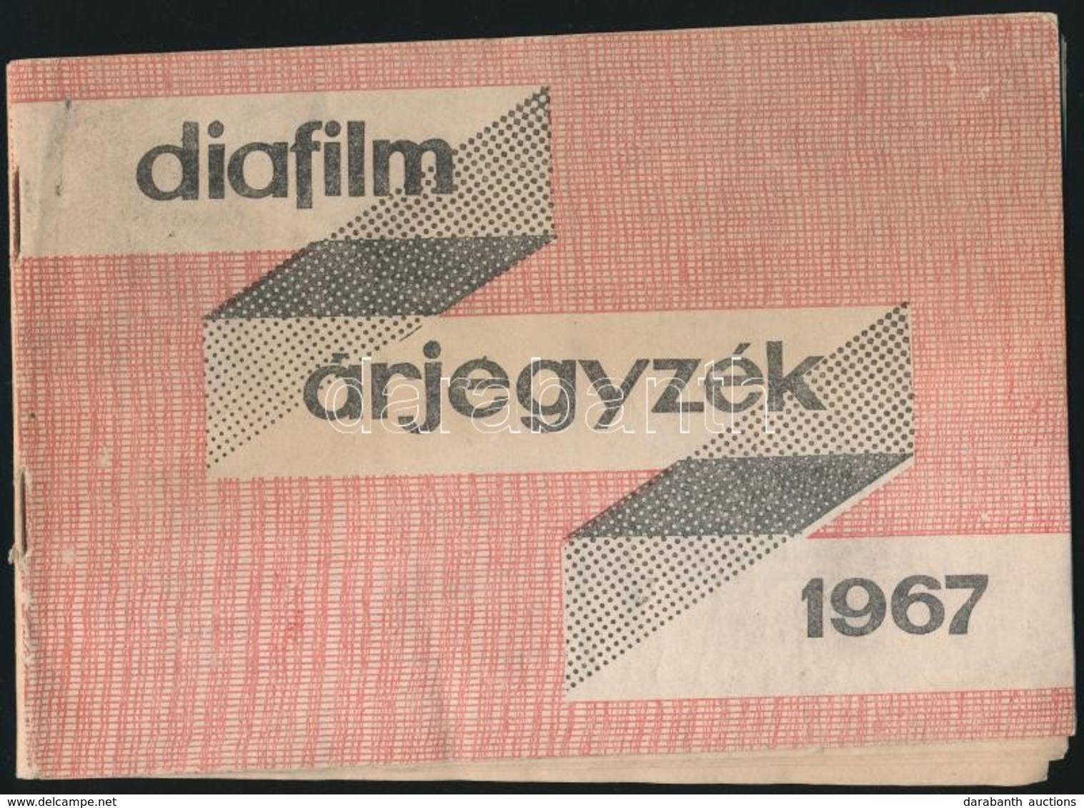 1967 Diafilm árjegyzék, Tollas Bejegyzésekkel, 30 P. - Non Classés