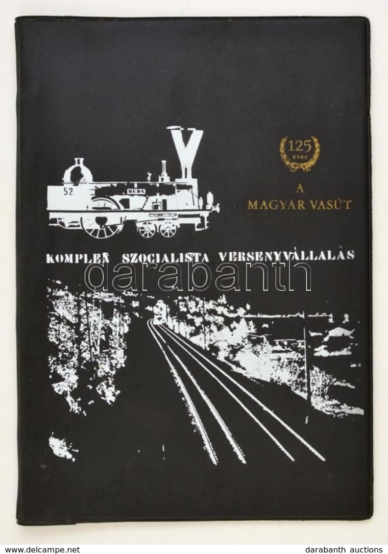 1971 MÁV Budapest-Szobi Vasútvonal átépítésében és Villamosításában Résztvevő Kivitelezők Komplex Szocialista Versenyvál - Non Classés