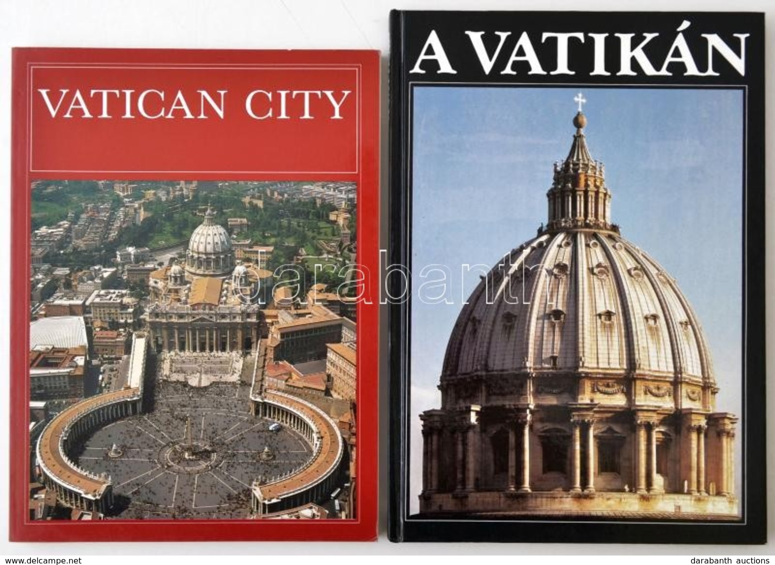 Vegyes Könyvtétel, 2 Db: 

Francesco Roncalli: Vatican City. Vaticana, 1989, Monumenti, Musei E Gallerie Pontificie. Ola - Unclassified