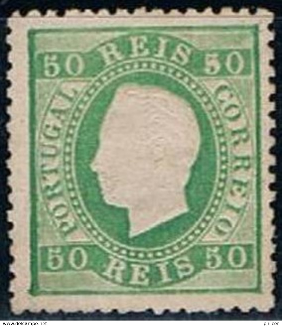 Portugal, 1870/6, # 41 Dent. 12 1/2, MNG - Unused Stamps