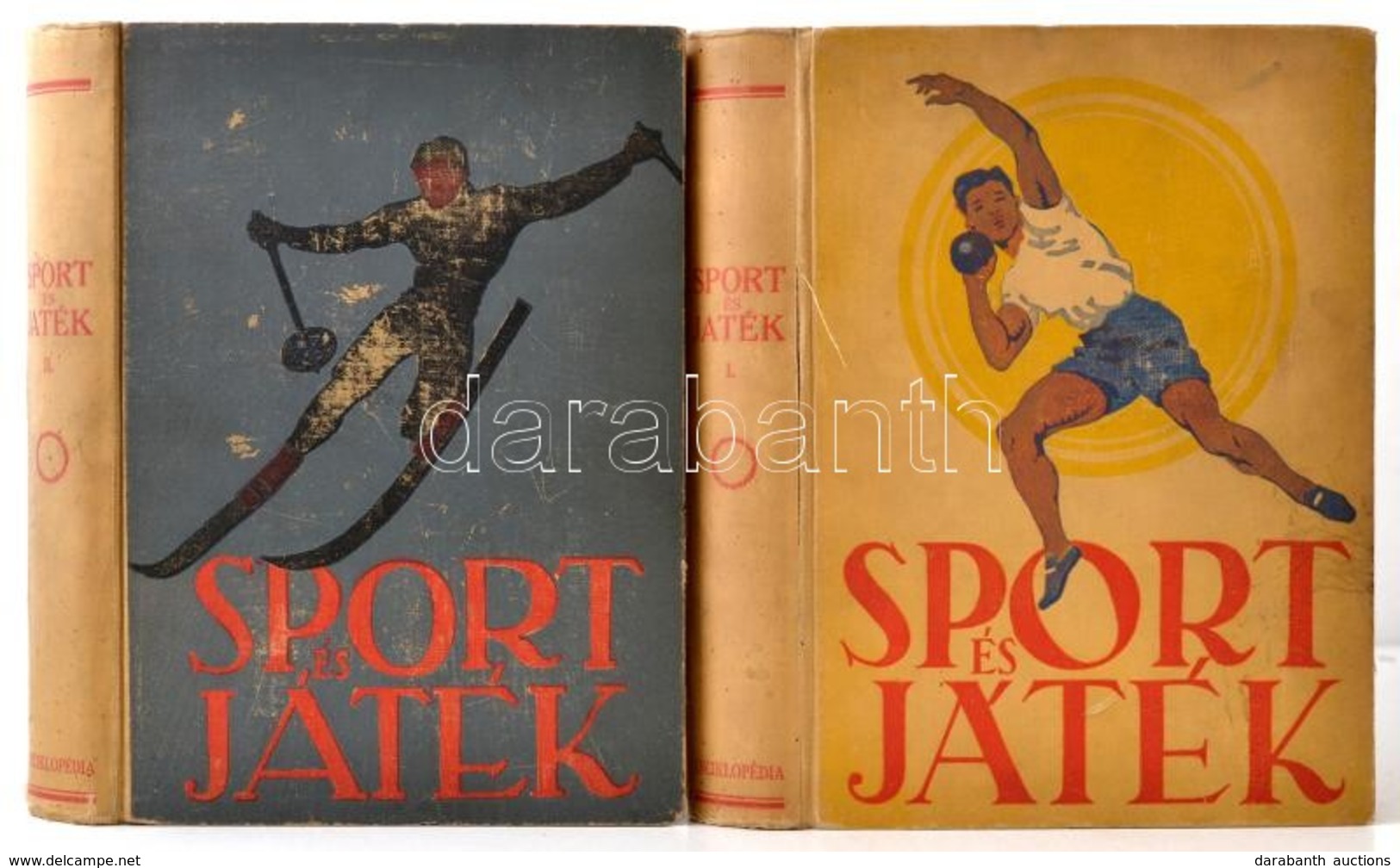 Sport és Játék. I-II. Kötet. Szerk.: Pálfy György. A Rajzokat Somfay István. Bp.,(1932),Enciklopédia Rt., 4+340+ 31 T. ( - Non Classés