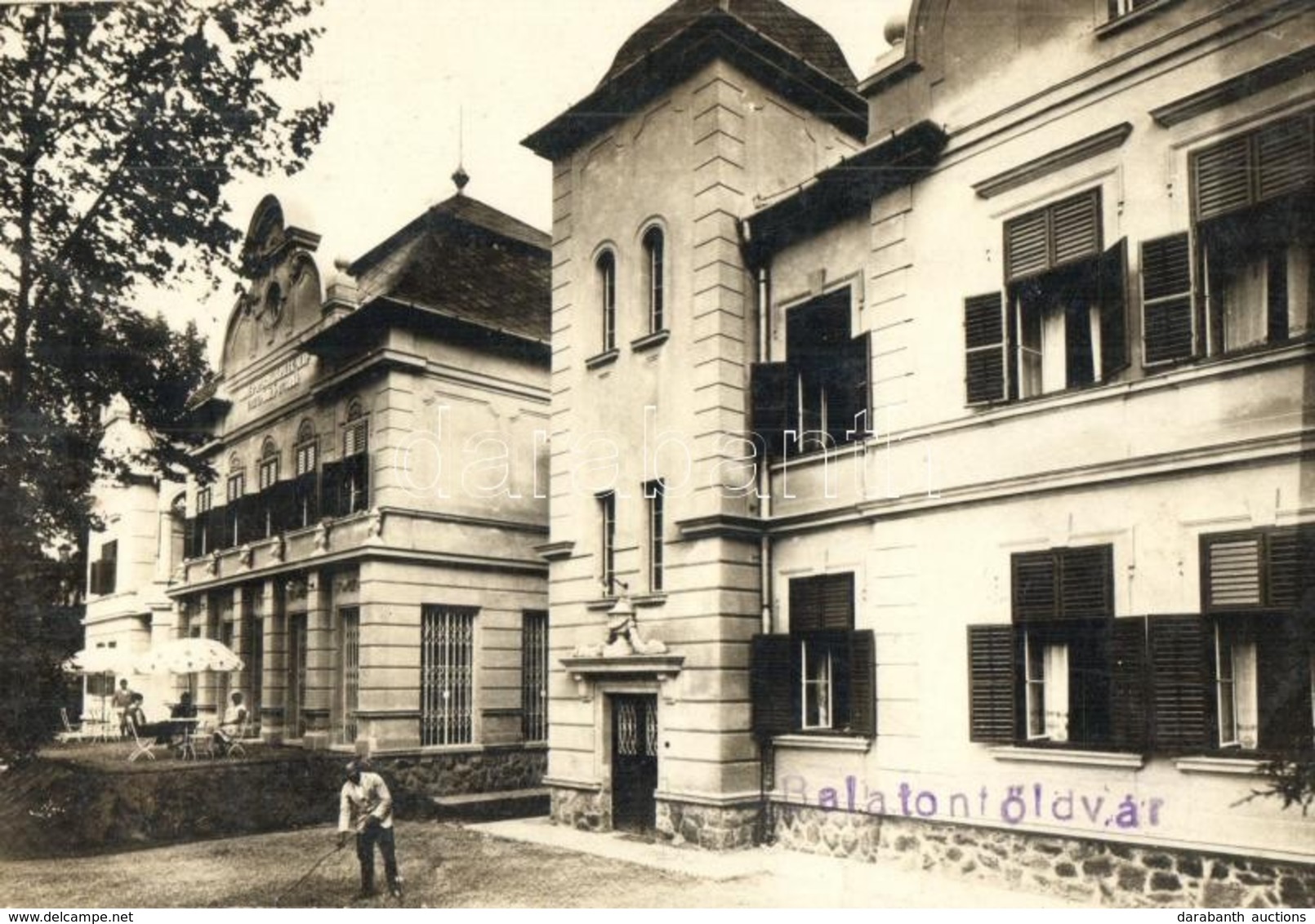 * T2 Balatonföldvár, Honvéd Nyugdíjjárulék Alap Tiszti üdülőháza. Magyar Imre Photo - Non Classés