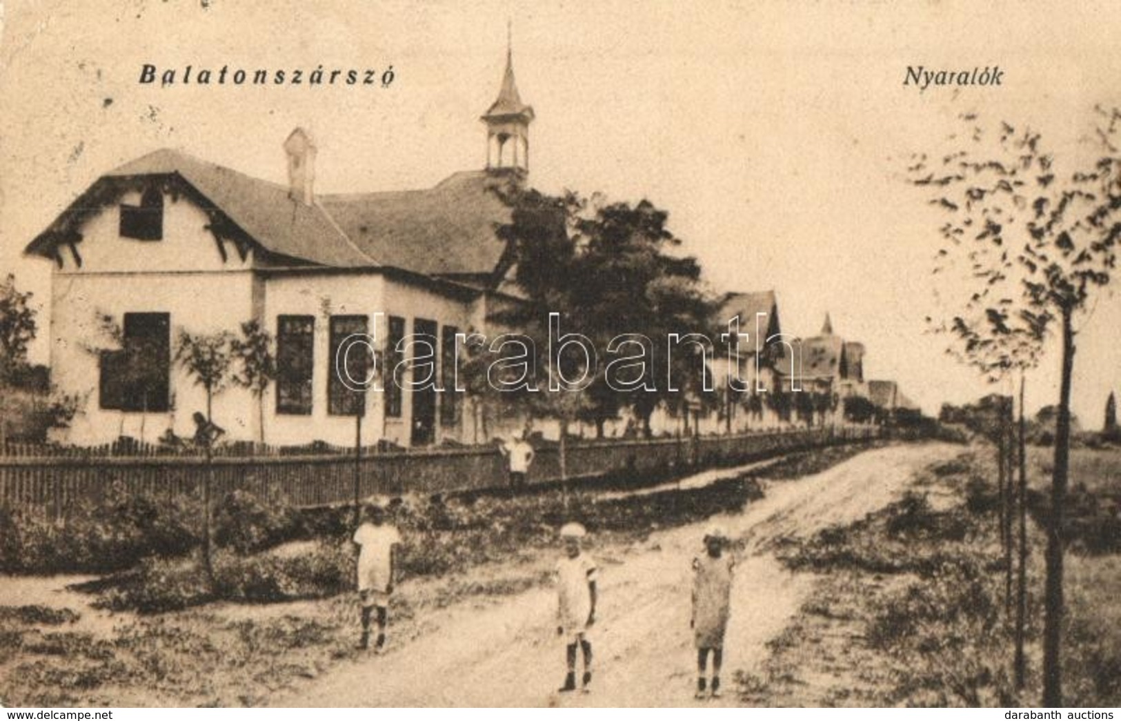 T2/T3 Balatonszárszó, Nyaralók, Villák. Kiadja Müller Samu (EK) - Non Classés