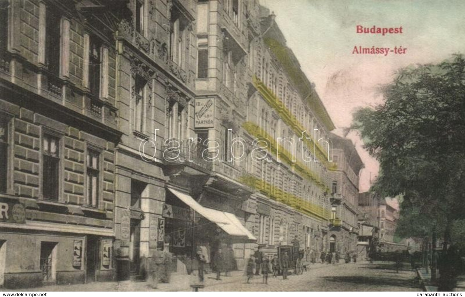 T2/T3 Budapest VII. Almássy Tér, 7. Kerületi Függetlenségi és 48-as Pártkör Irodája, üzletek (EK) - Non Classés