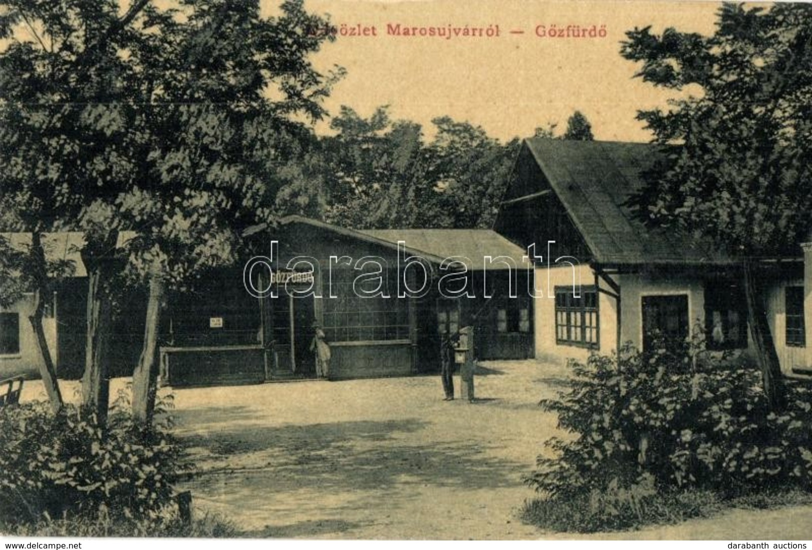 * T2/T3 Marosújvár, Ocna Mures; Gőzfürdő. W. L. 1602. / Steam Bath (EK) - Unclassified