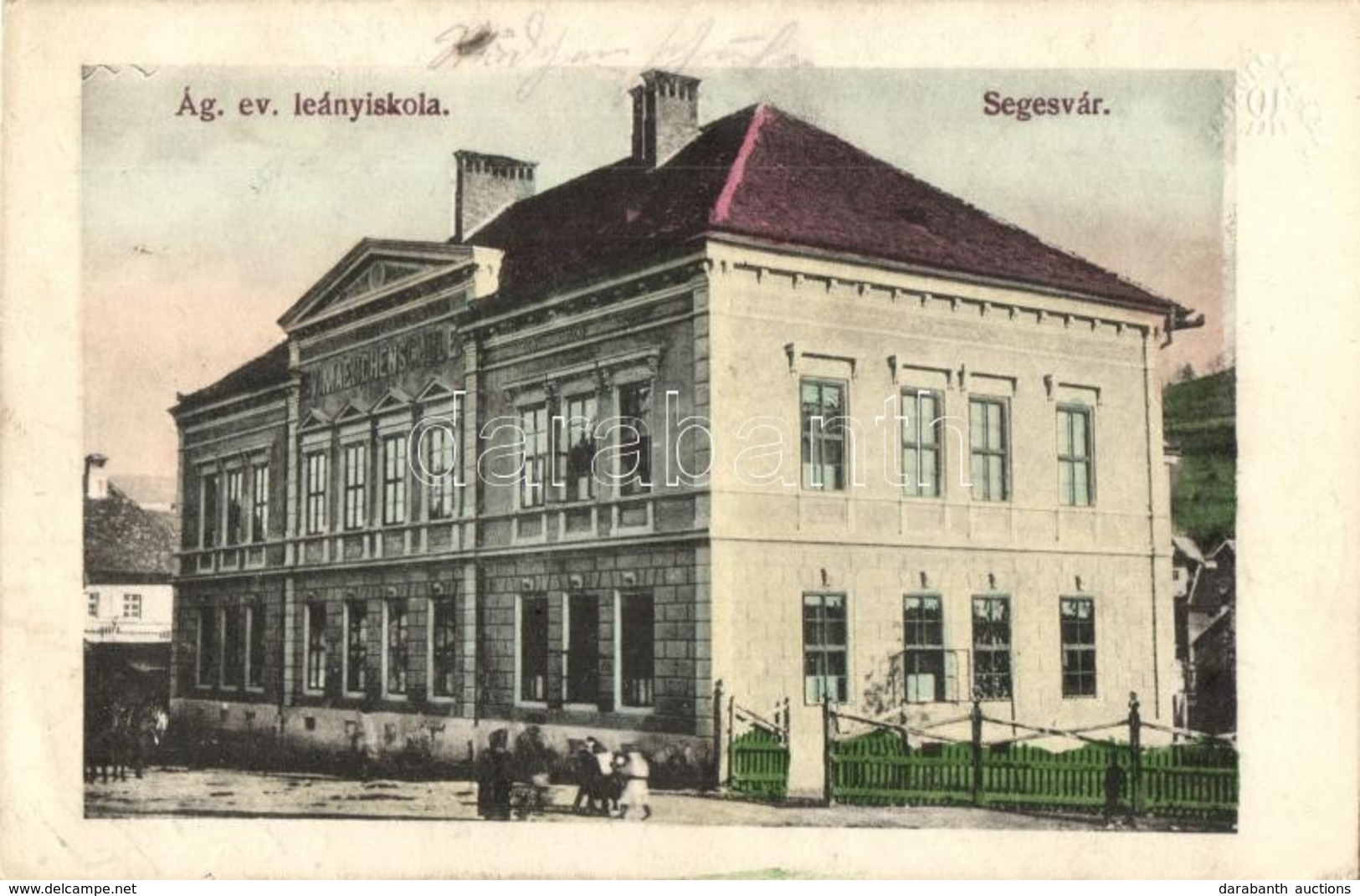 T2/T3 Segesvár, Schässburg, Sighisoara; Evangélikus Leányiskola / Lutheran Girls School (EK) - Non Classés