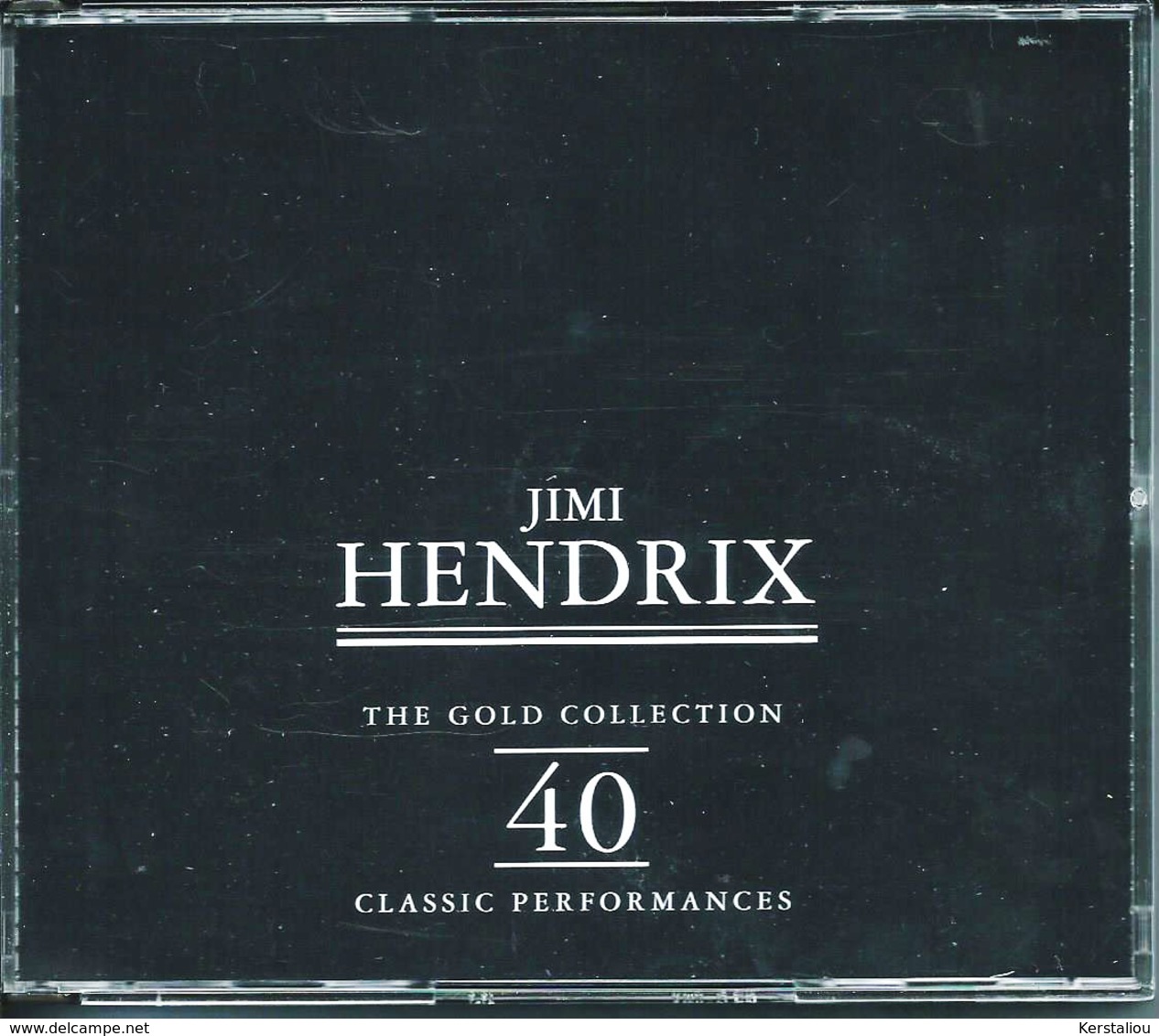 JIMI HENDRIX – THE GOLD COLLECTION 40 CLASSIC PERFORMANCES – 2 CD – 1995 – RETRO/IREC – Made In Italy - Rock