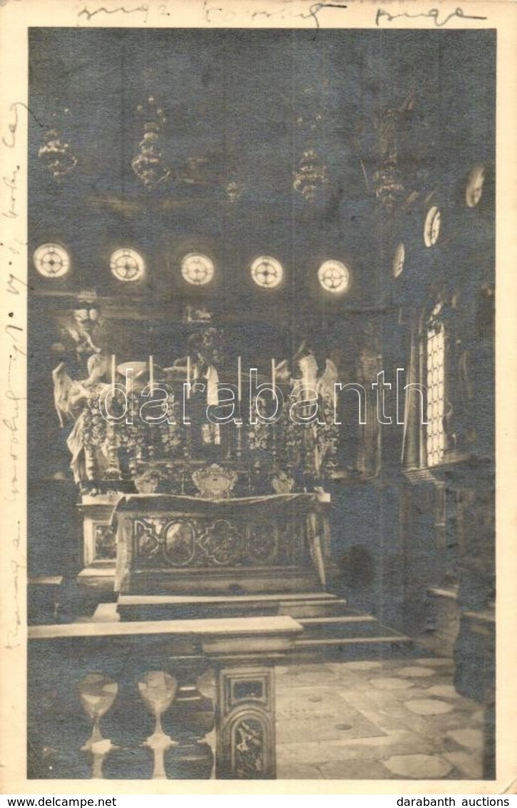 T2/T3 Trogir, Trau; Crkovica Sv. Ivana / Templom Belső / Church Interior (EK) - Non Classés