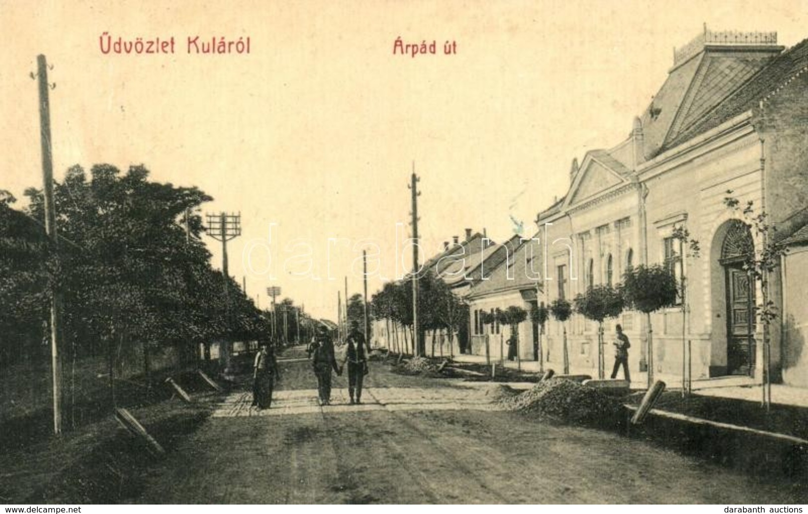 * T2/T3 Kula, Árpád út. W. L. Bp. 2338. Kiadja Friedmann Hermann / Street View (EK) - Non Classés